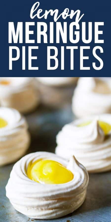 lemon meringue pie bites