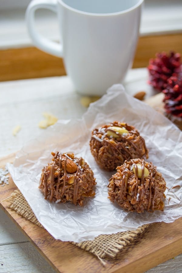 NoBake Almond Joy Cookie Recipe Sweet Peas & Saffron
