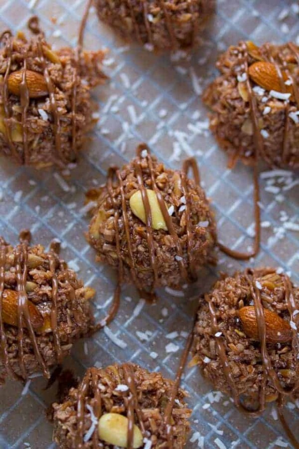 NoBake Almond Joy Cookie Recipe Sweet Peas & Saffron