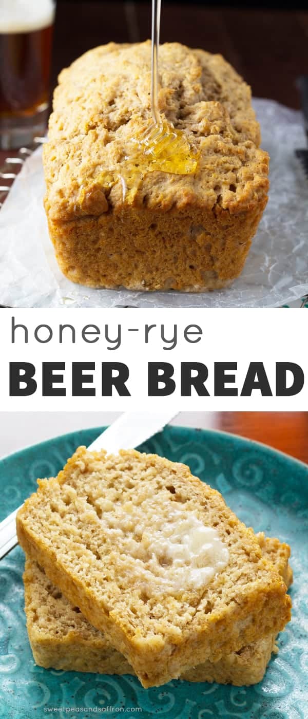 Rye and Honey Beer Bread