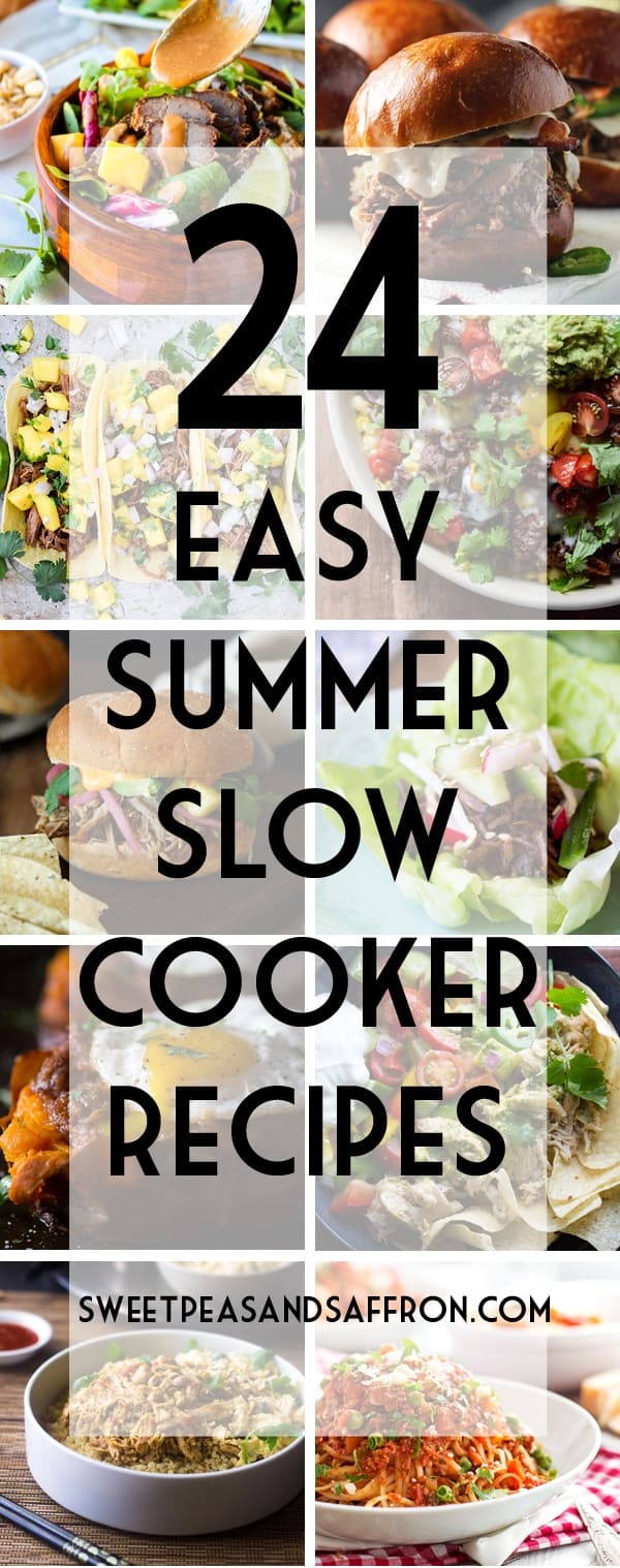 24 summer slow cooker recipes