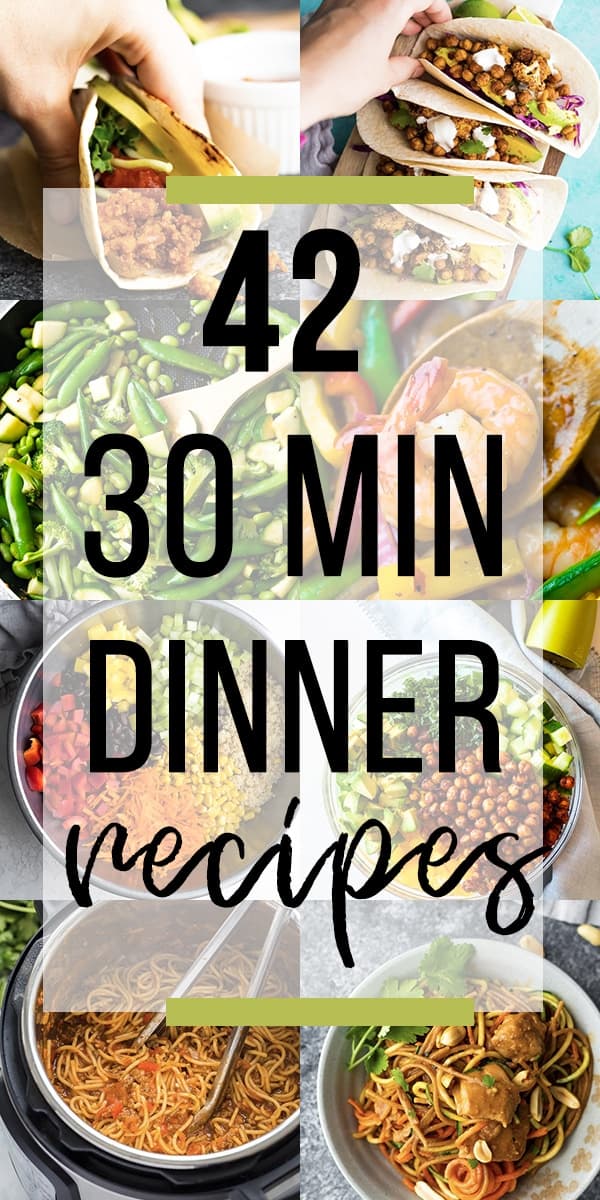 42 Healthy 30 Minute Dinner Ideas Sweet Peas Saffron