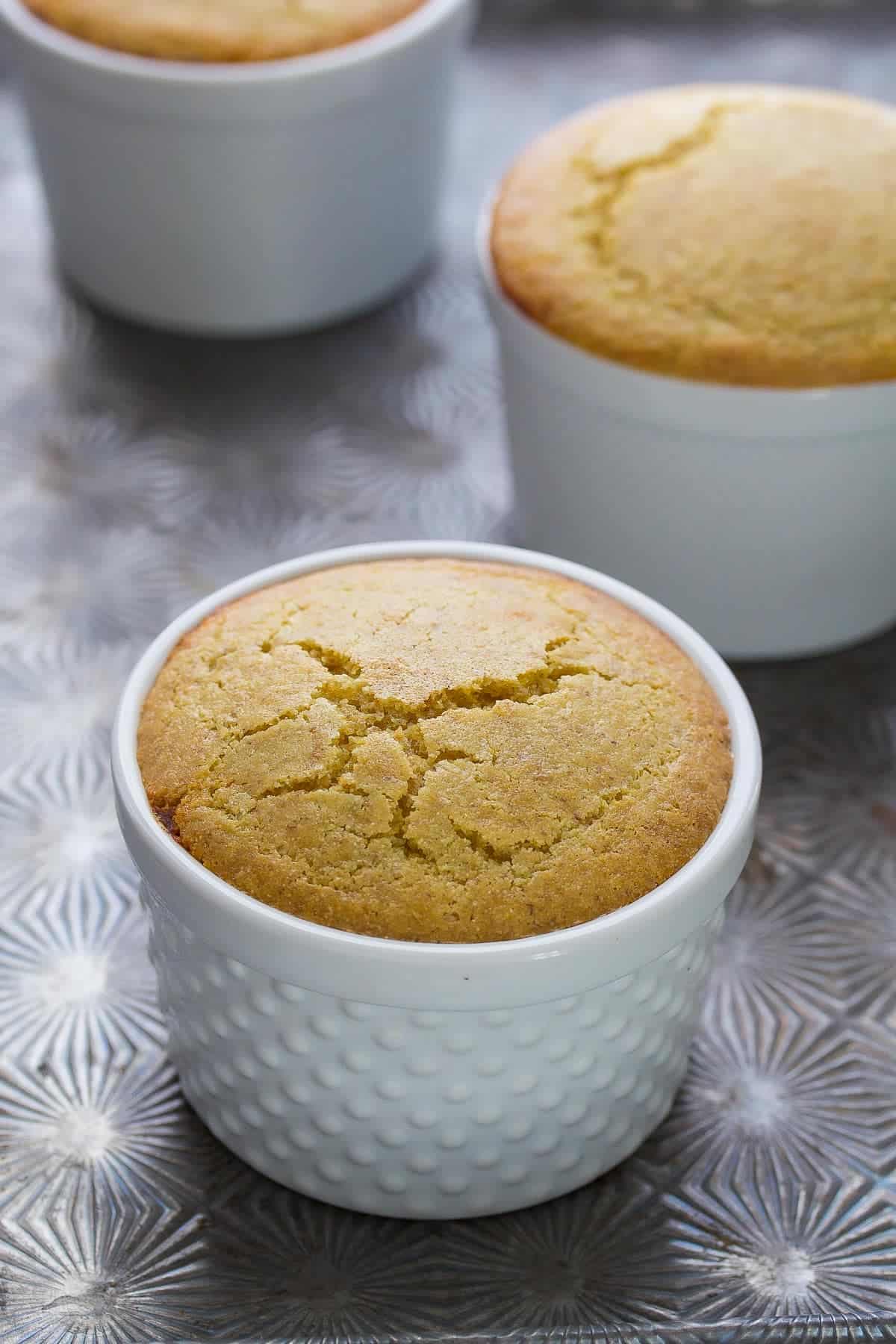 A simple recipe to use up leftover chili! Baked up in a personal-sized portion, and topped with a delicious cornbread topping!