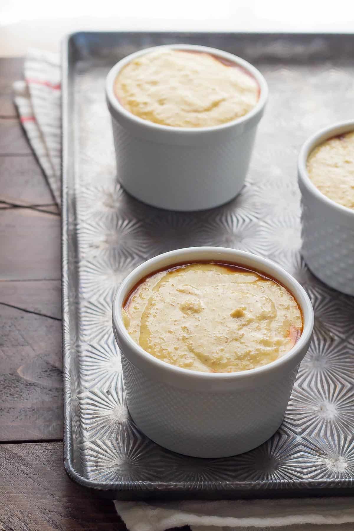 A simple recipe to use up leftover chili! Baked up in a personal-sized portion, and topped with a delicious cornbread topping!