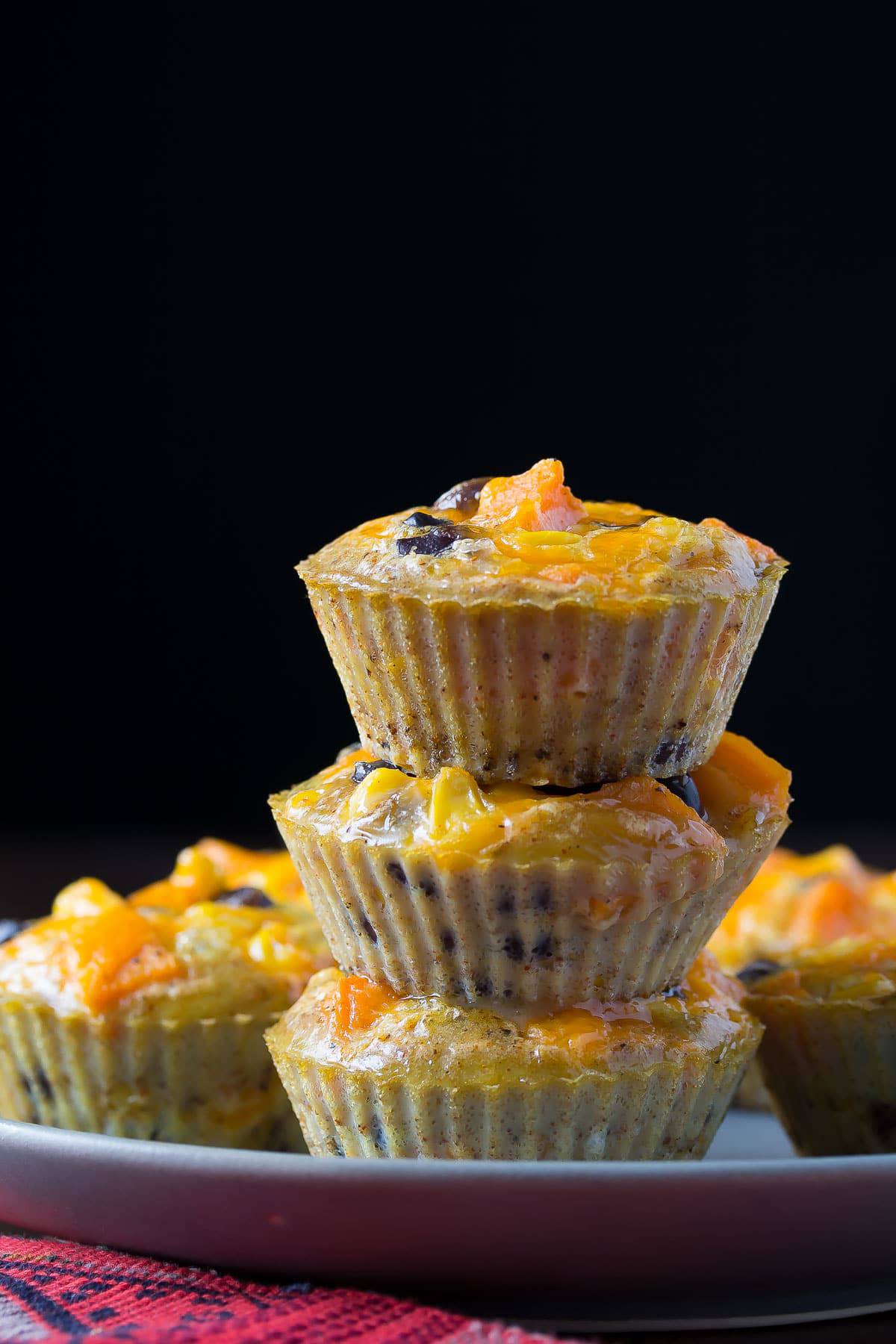 Southwestern Sweet Potato Egg Muffins-4