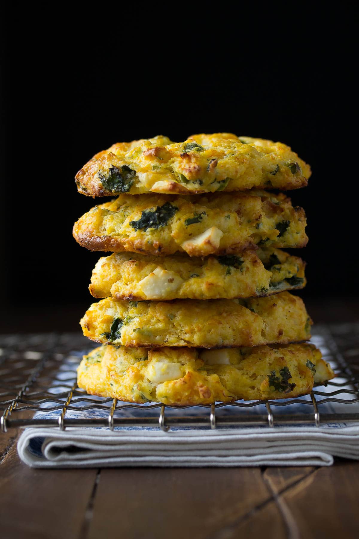 Butternut Squash Scones with Spinach and Feta Sweet Peas and Saffron