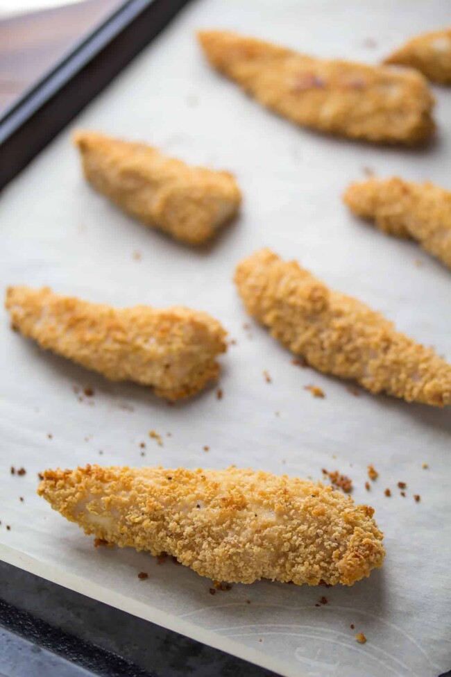 Healthy Homemade Frozen Chicken Strips