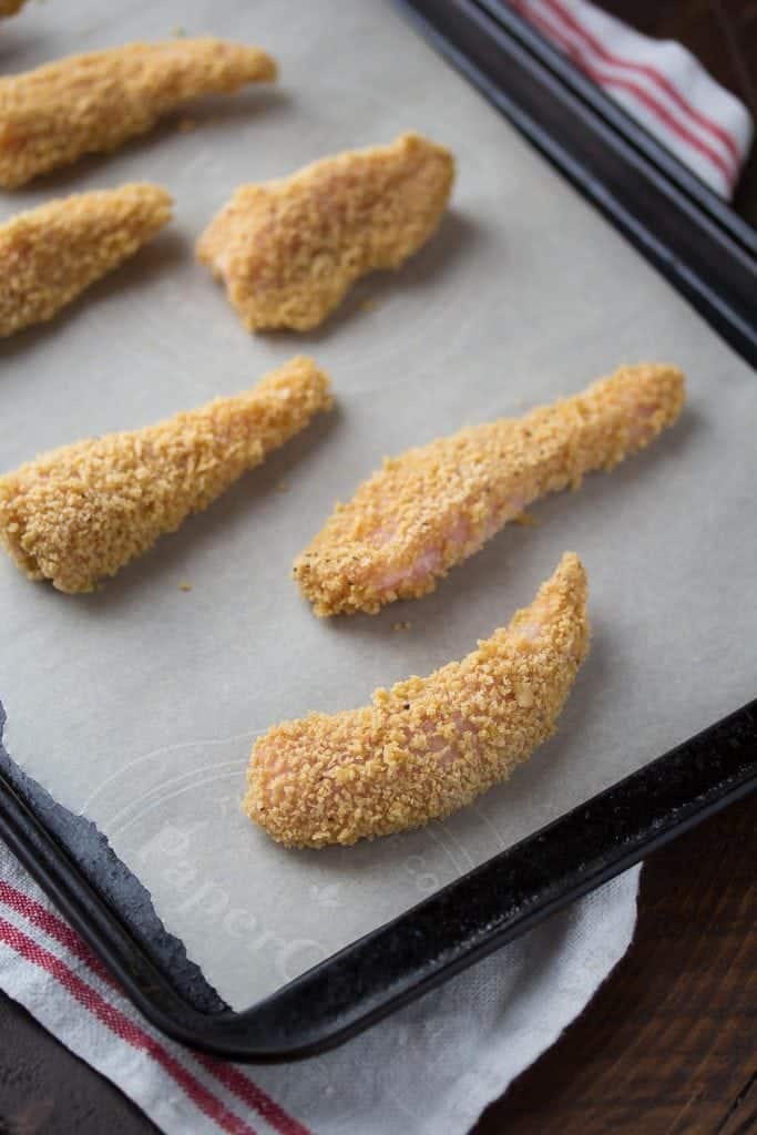 Healthy Homemade Frozen Chicken Strips