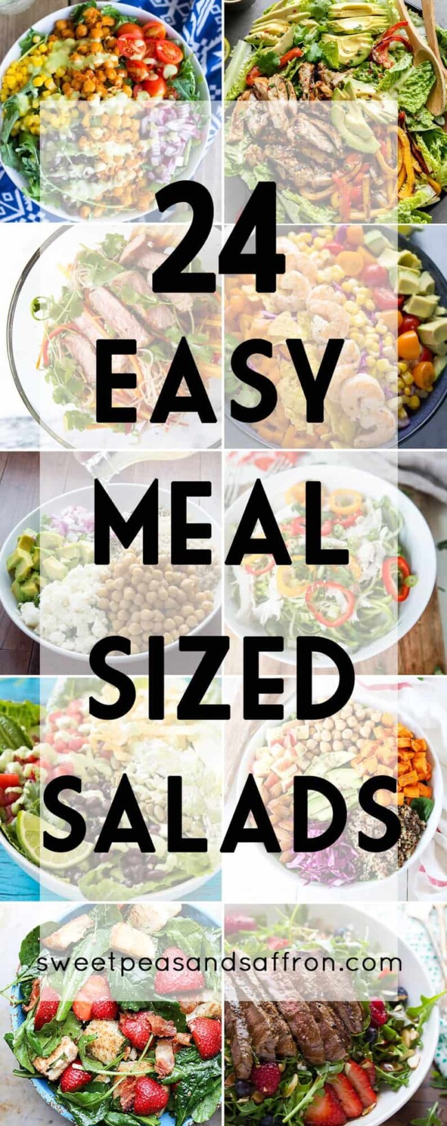 Easy Meal Sized Salad Recipes