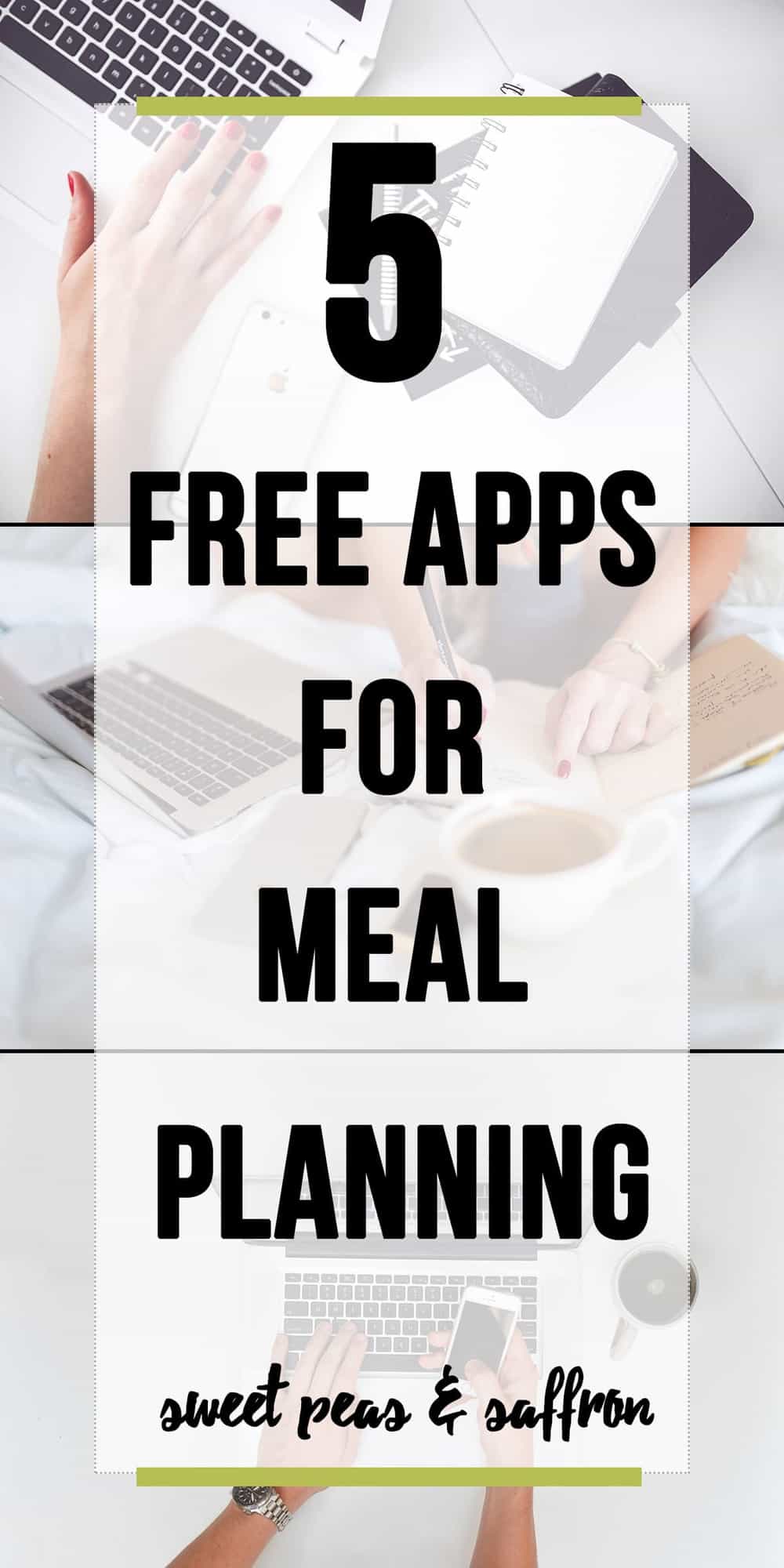 5 Free Meal Planning Apps To Get You Organized - Sweet Peas and Saffron