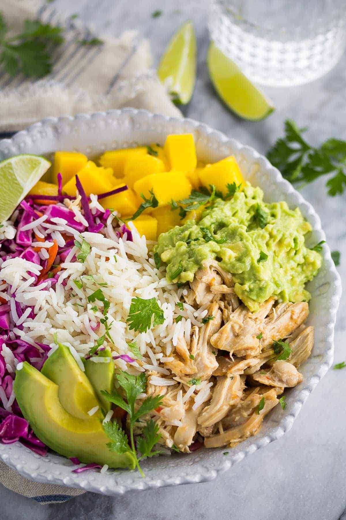 Mango Chicken Meal Prep Bowls Recipe