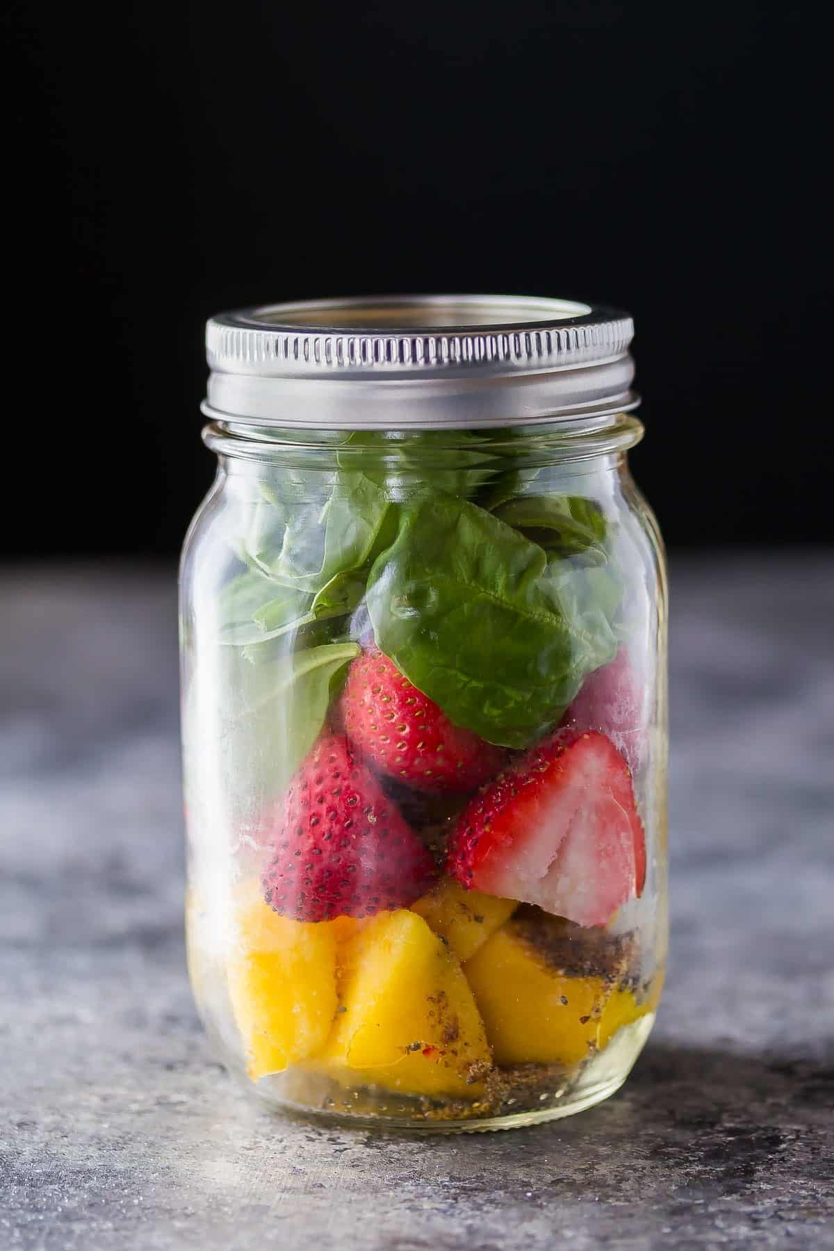 Make Ahead Smoothie Jars For The Freezer by denise_sweetpeasandsaffron, Quick & Easy Recipe