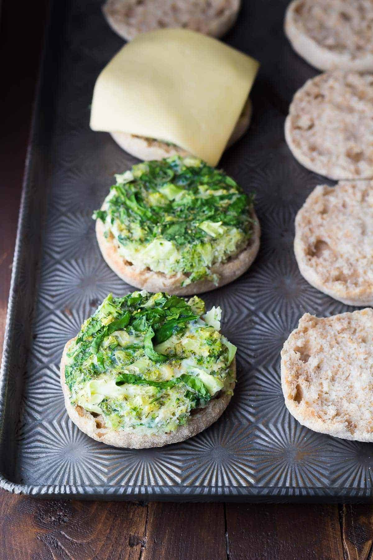 Healthy Freezer Breakfast Sandwiches - Sweet Savory and Steph