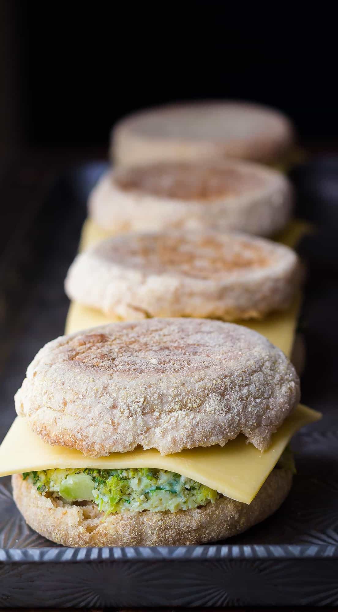 Healthy Freezer Breakfast Sandwiches