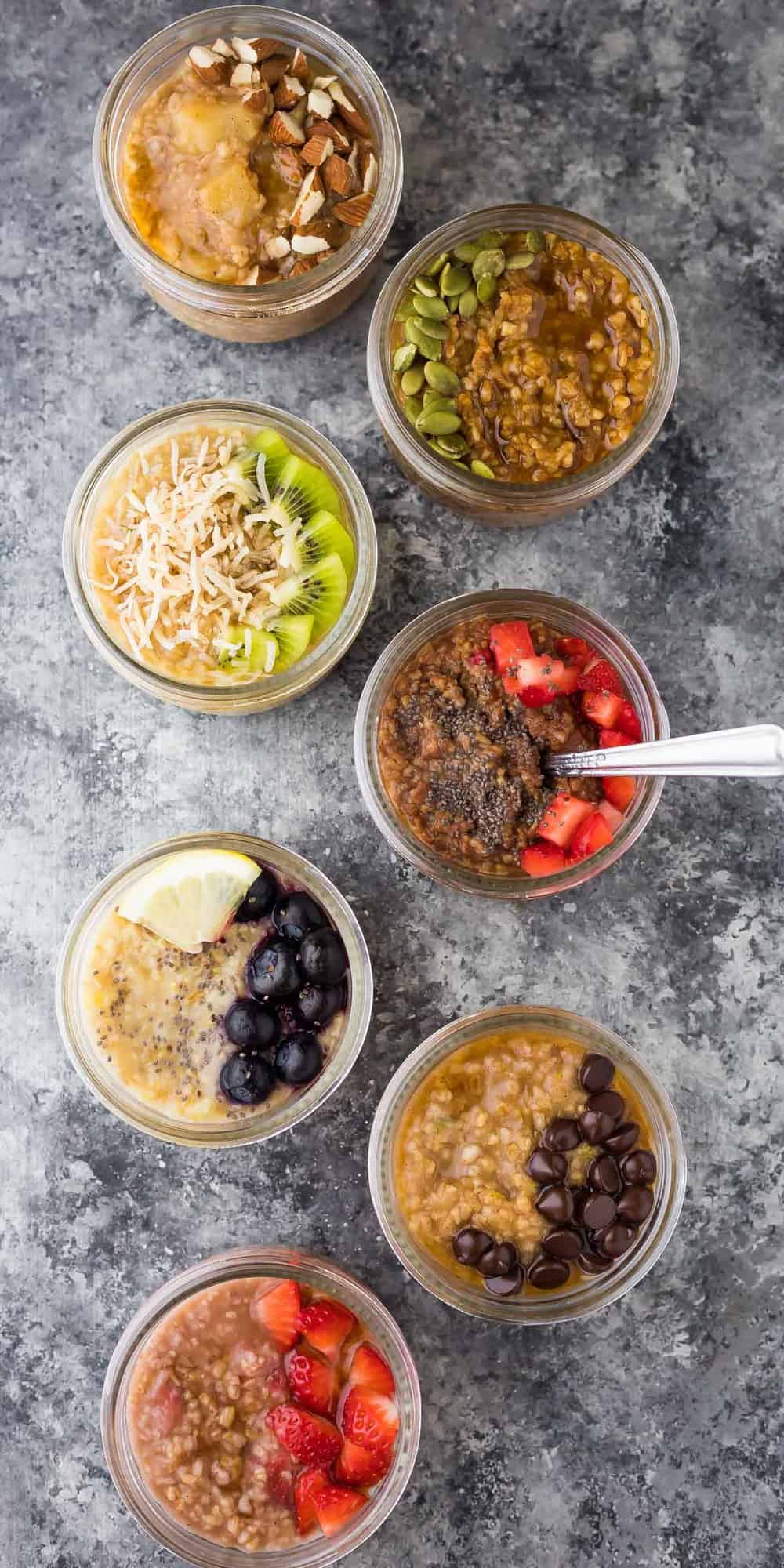 Meal Prep Steel Cut Oats - Nikki Vegan