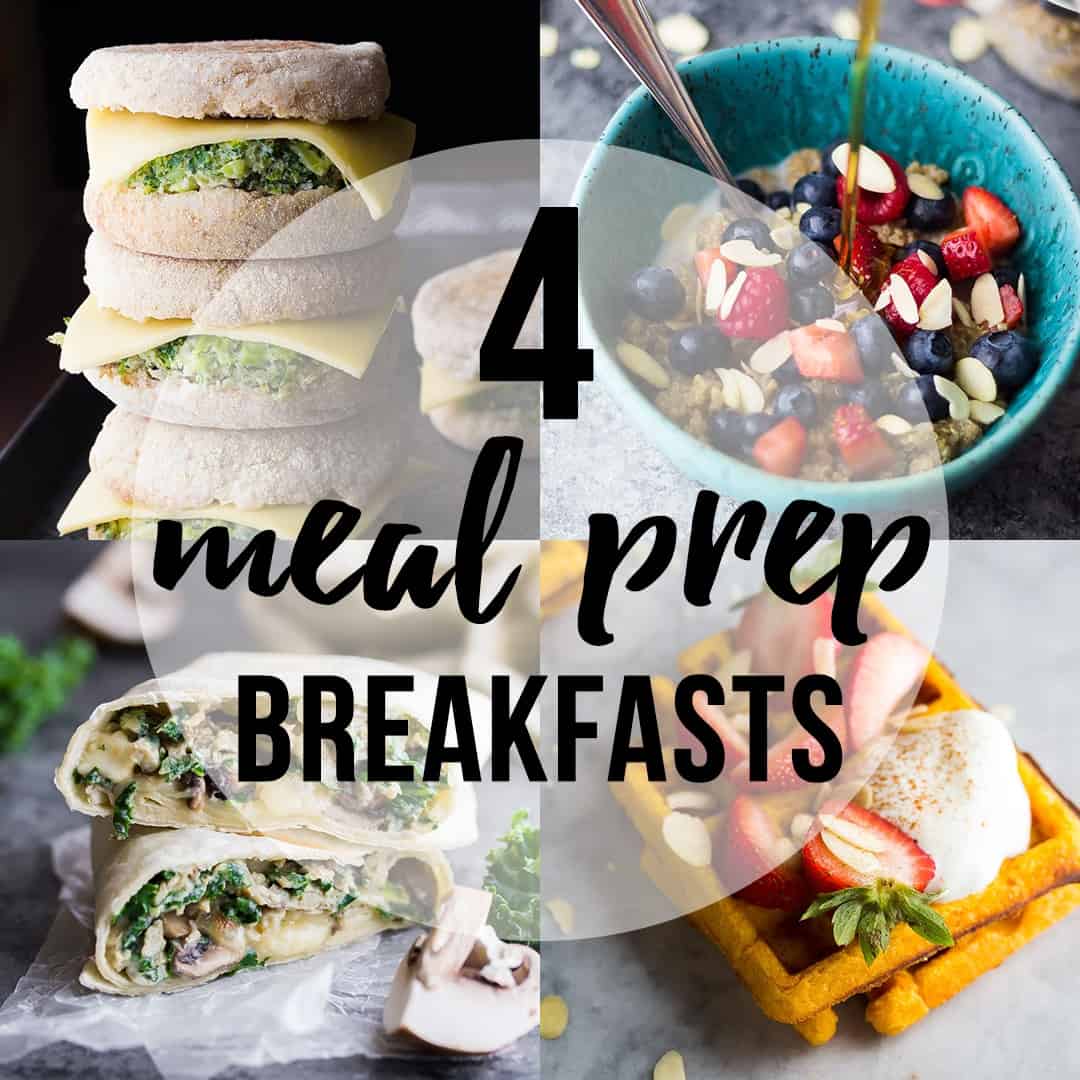 4 Meal Prep Breakfast Recipes | SweetPeasAndSaffron.com