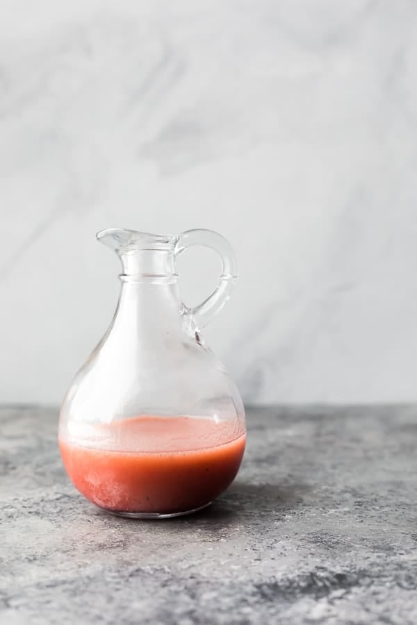 Red wine shop vinaigrette