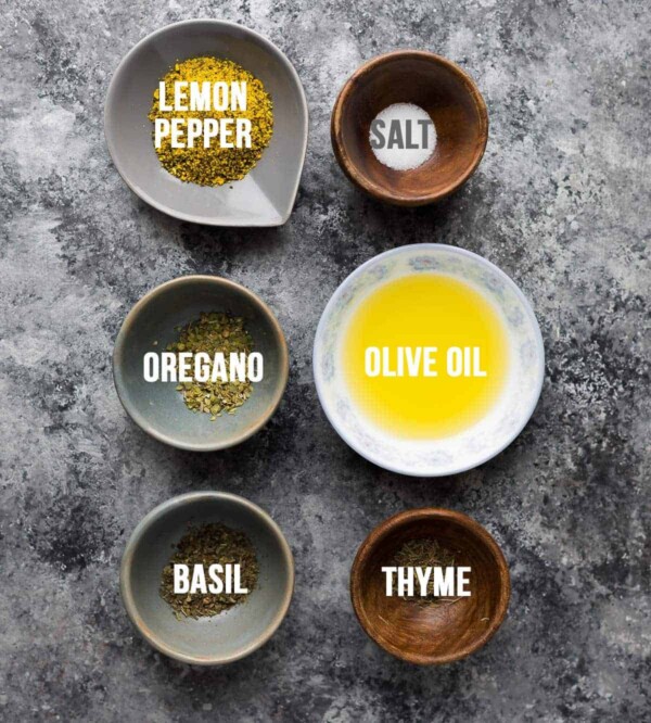 ingredients used in this lemon pepper chicken recipe