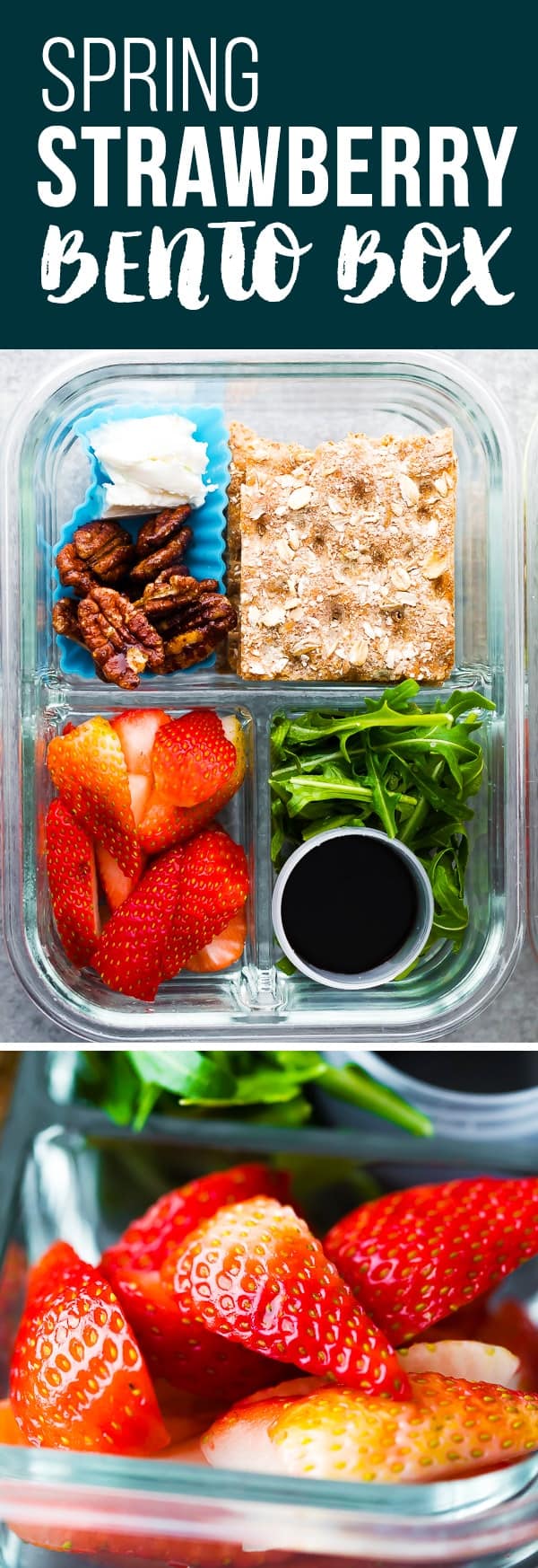 Spring Strawberry Bento Lunch Boxes Sweet Peas and Saffron