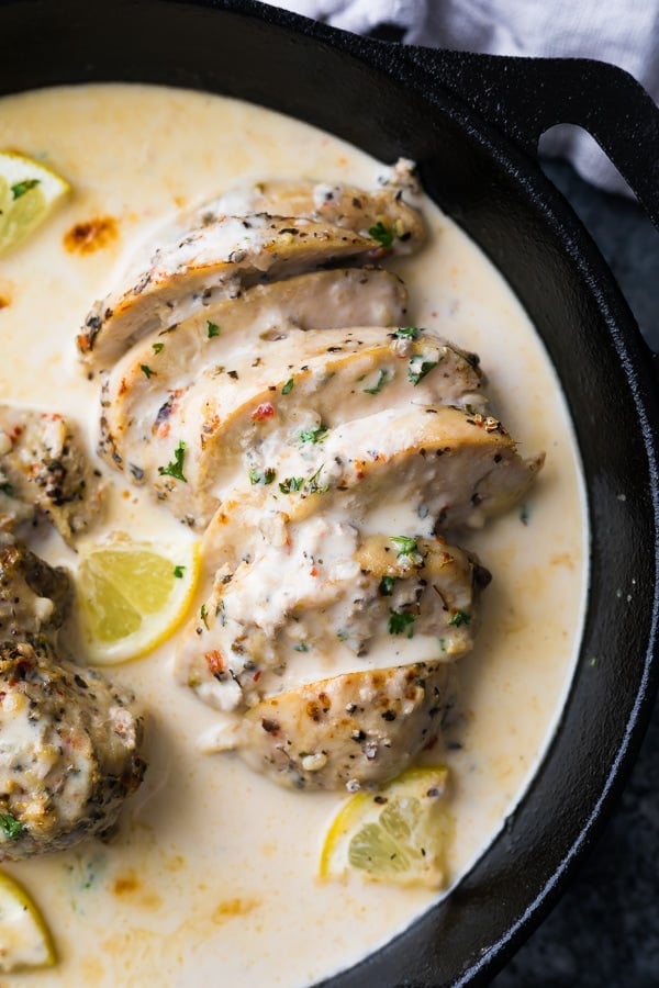 Instant Pot Creamy Lemon Chicken Breasts ...