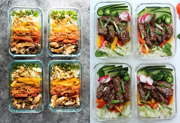 Paleo Meal Prep Recipes collage photo