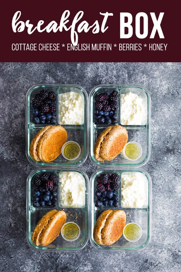 english muffin breakfast box