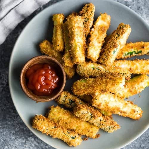 Air fryer shop fried zucchini