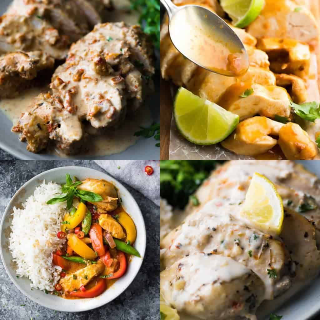 Instant Pot Chicken Breast 7 Flavors! Sweet Peas and Saffron