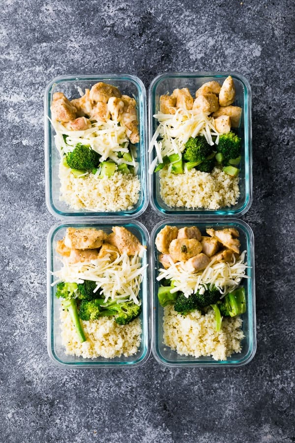 20 Minute Meal-Prep Chicken, Rice and Broccoli