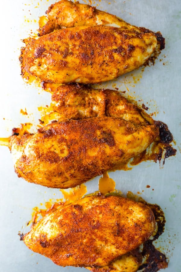 How to Bake Juicy Chicken Breast (At 425!) - Tastefully Grace