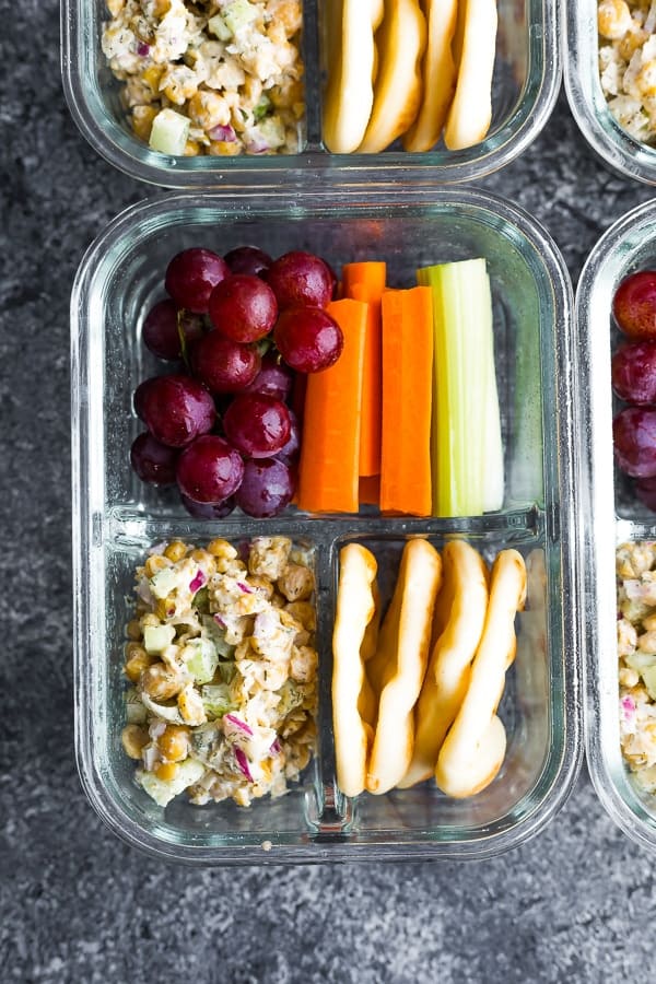 A High School Salad Bento Lunch