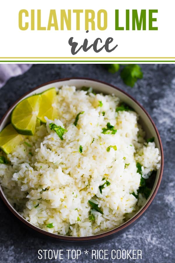 cilantro lime rice