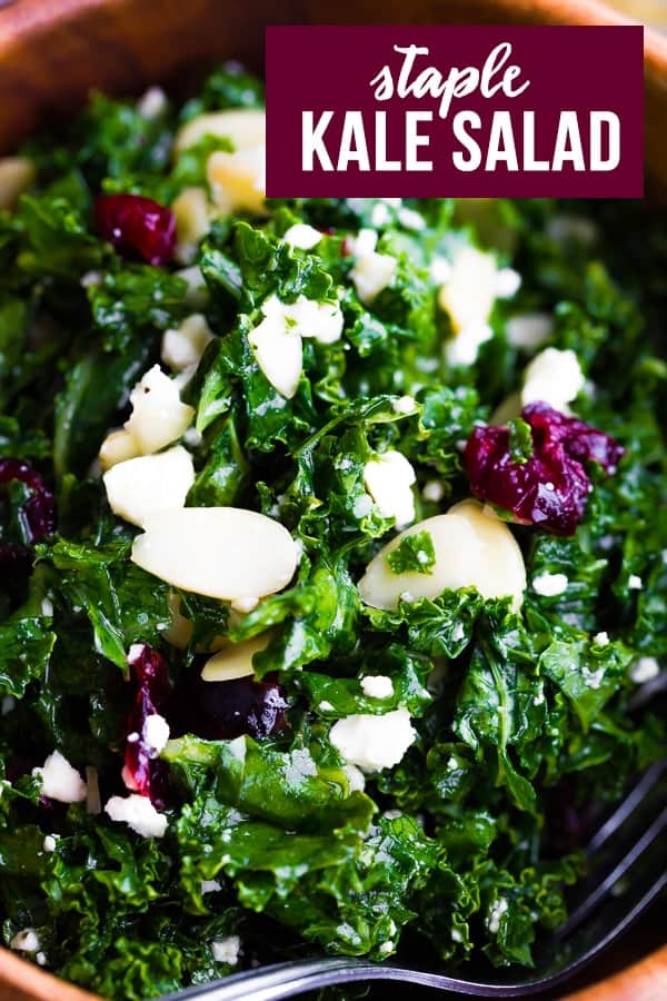 our staple kale salad
