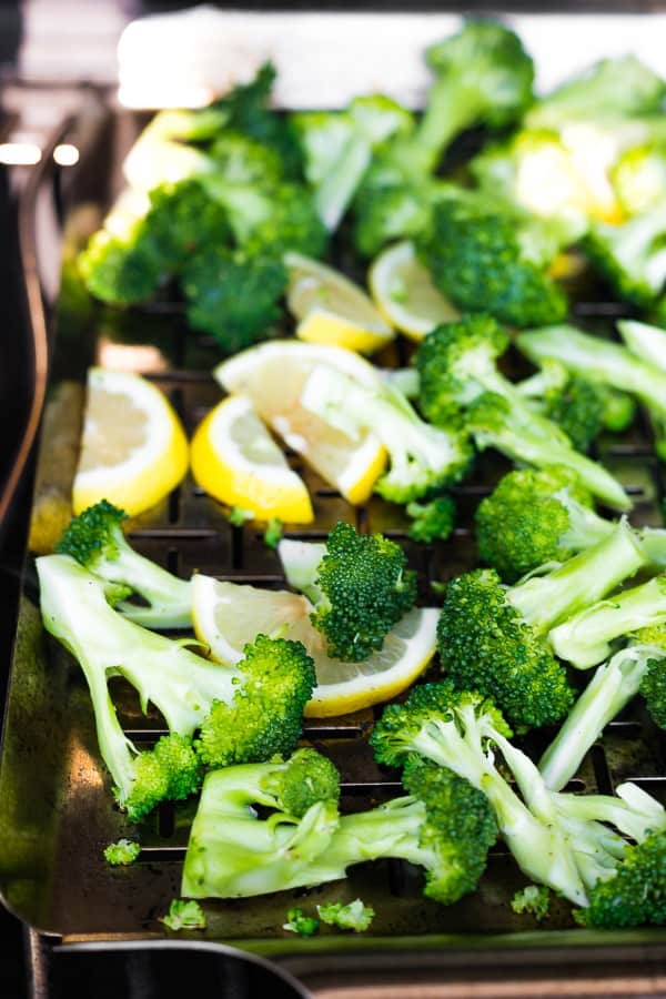 cooking broccoli on the grill (on a grill pan)