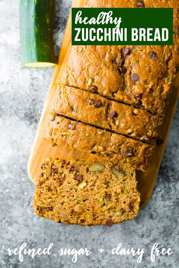 healthy zucchini bread