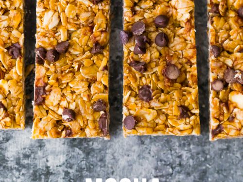 Mocha Granola Bars Sweet Peas And Saffron