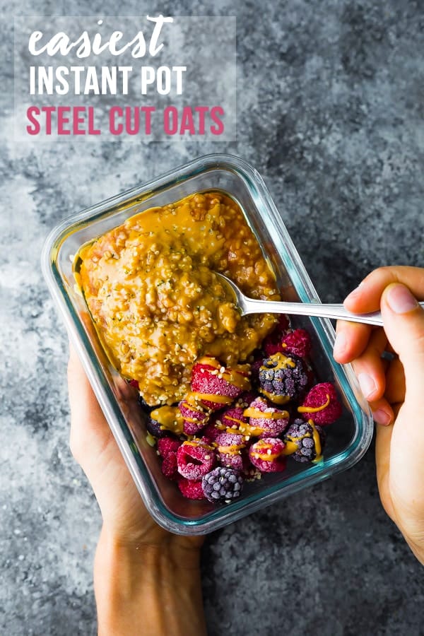 easiest instant pot steel cut oats