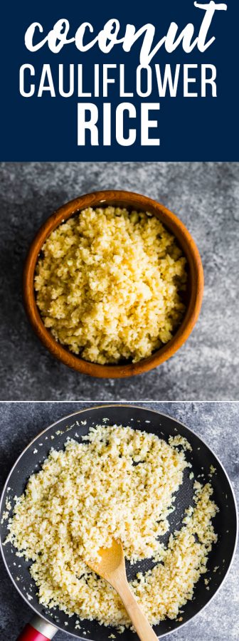 coconut cauliflower rice