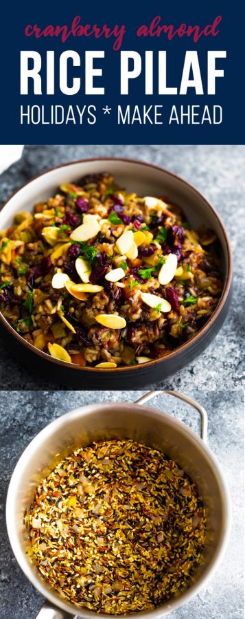 cranberry almond rice pilaf recipe