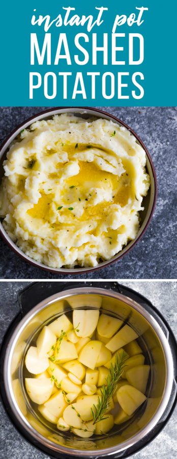 herb & garlic instant pot mashed potatoes