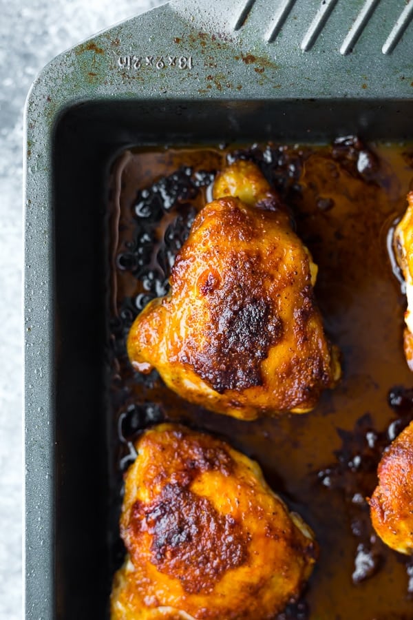 Perfect Baked Chicken Thighs | Sweet Peas and Saffron