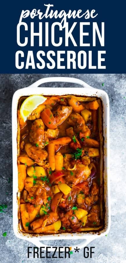 portuguese freezer chicken bake
