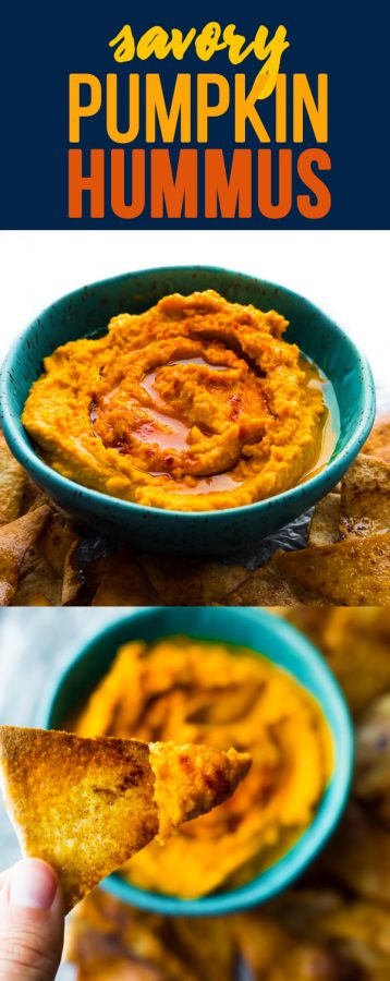savory pumpkin hummus