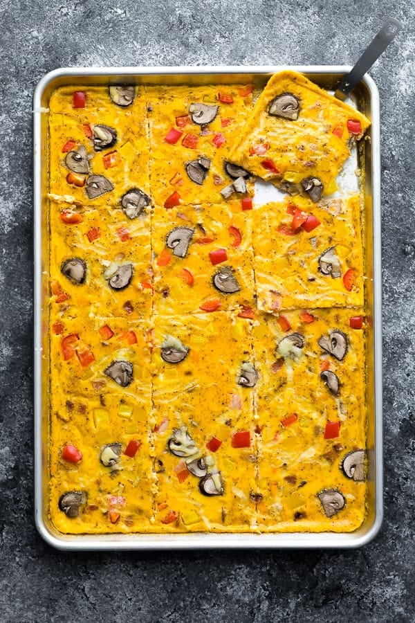 Sheet Pan Eggs - FeelGoodFoodie