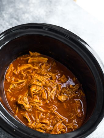 pulled pork in the crock pot