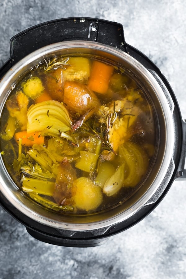 Turkey bone broth recipe instant online pot