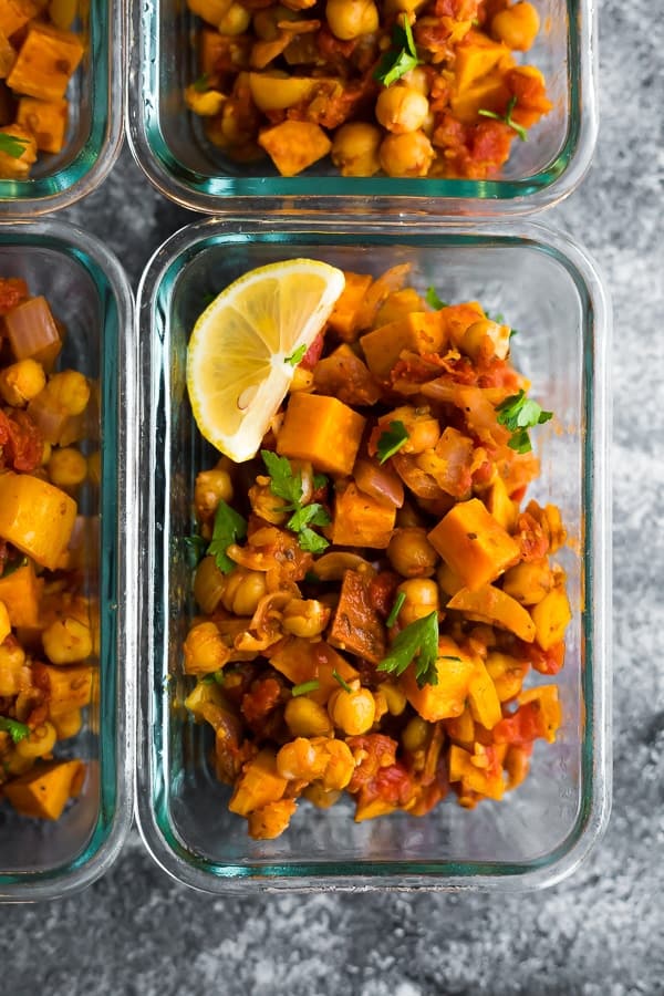 Vegan Moroccan Chickpea Skillet-image