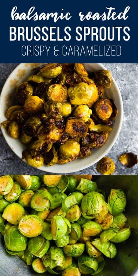 balsamic roasted brussels sprouts