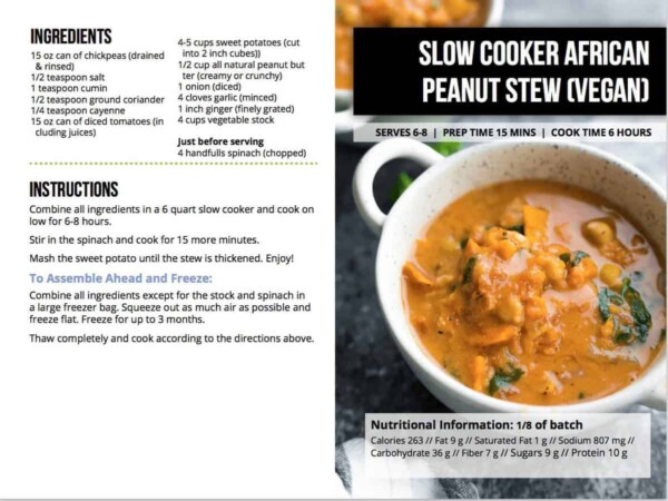 picture from the crock pot freezer recipes ebook
