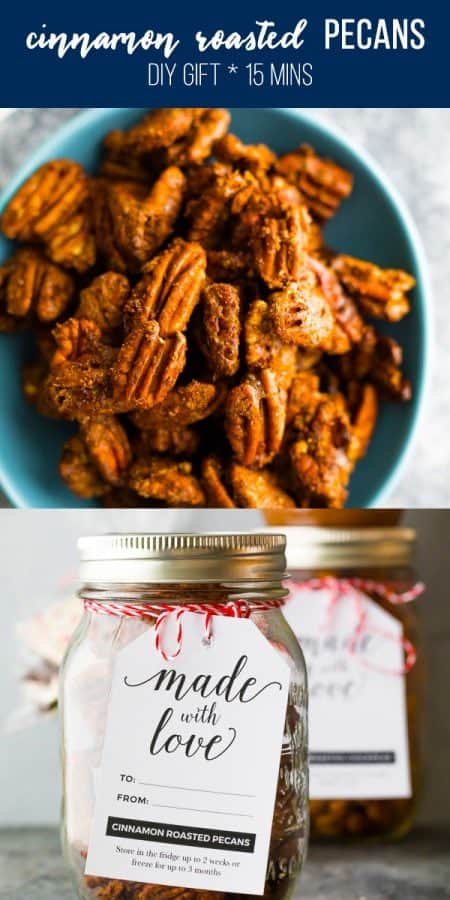 classic cinnamon roasted pecans